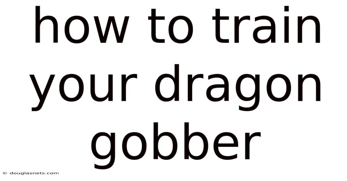 How To Train Your Dragon Gobber